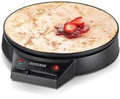 Blynelių keptuvė Severin CM 2198 Crepes Maker Juoda, 1000 W