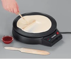 Blynelių keptuvė Severin CM 2198 Crepes Maker Juoda, 1000 W