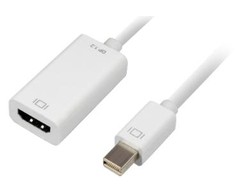 Sharkoon 0,15 m – Mini DisplayPort/HDMI – 0,15 m – Mini DisplayPort – HDMI – Vyriškas – Moteris – Auksinis