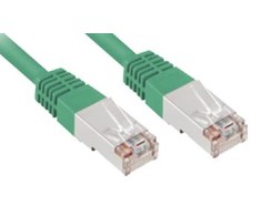 Sharkoon Patchkabel RJ45 Cat.5e SFTP (grün, 1,5 Meter)