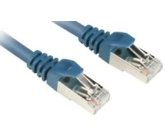 „Sharkoon“ tinklo kabelis RJ45 CAT.6 SFTP - mėlynas - 1.5m