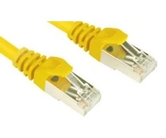 Sharkoon Patchkabel RJ45 Stecker > RJ45 Stecker CAT.6 S/FTP (gelb, 1,5 Meter)