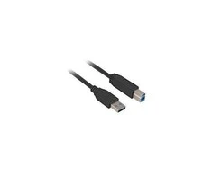 Sharkoon Cable USB 3.0 A-B juodas 3,0m