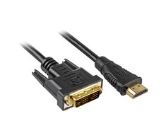 Sharkoon Kabelis HDMI -> DVI-D (24+1) 3m juodas