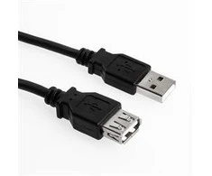 Sharkoon Kabelis USB 2.0 Verlängerung 0,5m juodas