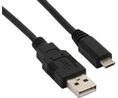 Sharkoon Kabelis USB 2.0 A-B Micro 2,0m juodas