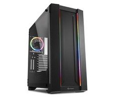 Sharkoon Elite Shark CA200M ATX/E-ATX 1xGlas Juodas