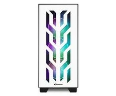 Sharkoon Elite Shark CA300T ATX/E-ATX 2xGlas Baltas