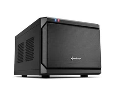 Sharkoon QB One Juodas - Midi/Minitower ITX, Mini-ITX 3,5 - PC-/Server įkroviklis Khler - USB, USB 2.0, USB 3.0