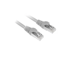 „Sharkoon“ RJ45 Cat.6 - 0,25 m - Cat6 - S/FTP (S-STP) - RJ-45 - RJ-45 - pilkas