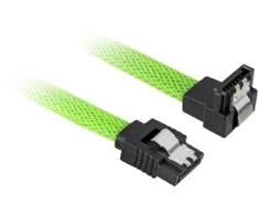 Sharkoon SATA 3 - 0.45 m - SATA III - SATA 7-pin - SATA 7-pin - Male/Male - Juodas,Žalias