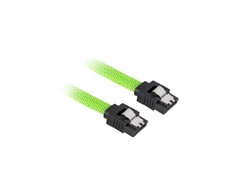 Sharkoon Sata 3 - 0.45 m - SATA III - SATA 7-pin - SATA 7-pin - Male/Male - Juodas,Žalias