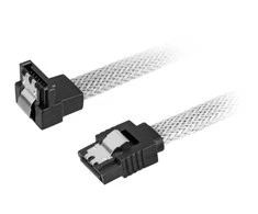 Sharkoon SATA 3 - 0.45 m - SATA III - SATA 7-pin - SATA 7-pin - Male/Male - Juodas,Baltas