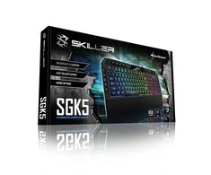 Sharkoon Klaviatūra žaidimams Skiller SGK5 juodas DE
