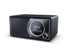 Sharp DR-450(BK) radijo imtuvas Laikrodis Juoda