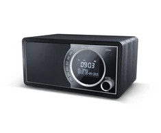 Sharp DR-450(BK) radijo imtuvas Laikrodis Juoda