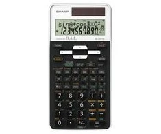 Sharp EL-531TG skaičiuotuvas Kišenė Mokslinis skaičiuotuvas Juoda, Balta