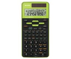 Sharp EL-531TG skaičiuotuvas Kišenė Mokslinis skaičiuotuvas Juoda, Žalia
