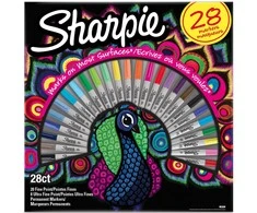 Stanley Markerių rinkinys Sharpie Fine Peacock 28 vnt. – 2058158