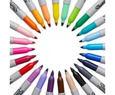Irwin Markeris „Sharpie“ FINE mėlyn. sp.