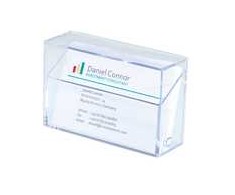 Sigel Sigel VA110, Plastic, Transparent, 100 cards, 86 x 56 mm, 95 mm, 30 mm
