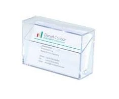 Sigel Sigel VA110, Plastic, Transparent, 100 cards, 86 x 56 mm, 95 mm, 30 mm