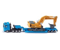 Siku 1:87 Sunkiasvorių krovinių gabenimas su platforma priekaba