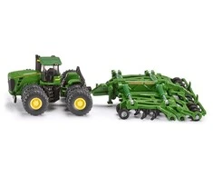 Siku John Deere traktorius ir arimo komplektas