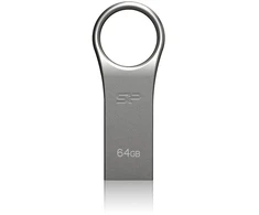 Silicon Power Silicio galia | Firma F80 | 16 GB | USB 2.0 | sidabras