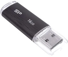 Silicon Power | Ultima U02 | 8 GB | USB Type-A | Juodas