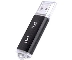 Silicon Power | Blaze B02 | 32 GB | USB 3.0 | Juodas