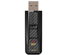 „Silicon Power“ atmintinė 32 GB Blaze B50 USB 3.0, juoda