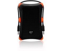 Išorinis kietasis diskas Silicon Power Armor A30 1TB 2.5 ", USB 3.1, Juodas