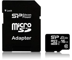 Atminties kortelė Silicon Power | Elite UHS-I | 16 GB | Micro SDHC | Flash atminties klasė 10 | SD adapter