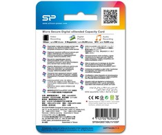 Atminties kortelė Silicon Power 64GB Micro SDXC UHS-I, SDR 50 režimas, 10 klasė, su SD adapteriu