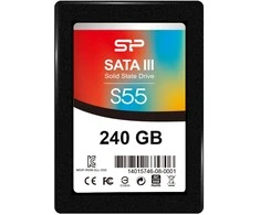 Silicon Power | Slim S55 | 240 GB | Solid-state drive sąsaja SATA | Skaitymo greitis 550 MB/s | Rašymo greitis 450 MB/s