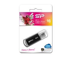 SILICON POWER KOMPIUTERIŲ IR RYŠIO ĮRENGINYS SILICON POWER atmintinė USB Ultima II I-series 16 GB USB 2.0 Juodas