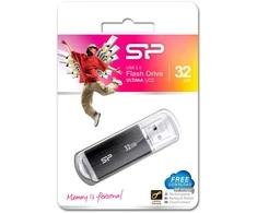 Silicon Power | Ultima U02 | 32 GB | USB 2.0 | Juodas