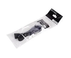 SilverStone 4 kontaktų „Molex“ ir 4 SATA jungčių prailginimo kabelis, 300 mm, juodas