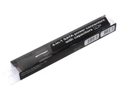 SilverStone SATA Power Adapteris Cable with Capacitor
