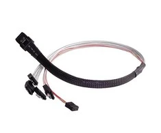 „SilverStone SST-CPS03 Mini-SAS“ į SATA kabelis, 50 cm