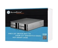 Pocket SilverStone, 4x 2,5 "HDD / SSD, 5.25", SATA3 (SST- FS204B)