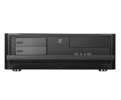 PC korpusas Silverstone SST-GD06B Grandia HTPC Micro ATX, Juodas