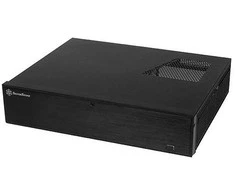 SilverStone Milo 04 Kompiuterio važiuoklė USB 3.0 x 2, Mic x1, Spk x1, Juodas, Micro ATX, Maitinimo šaltinis Komplekte Ne