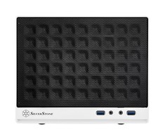 PC korpusas Silverstone Compact Cube SST-SG13WB Sugo Mini-ITX, juodai baltas