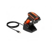 „Delock“ pramoninis brūkšninių kodų skaitytuvas 1D ir 2D, skirtas 2,4 GHz arba „Bluetooth“.