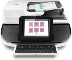 Skeneris Hewlett Packard (HP) HP Digital Sender Flow 8500 fn2 skaitytuvas / dokumentų darbo stotis – A3 spalvotas 600 dpi, plokščias / lapų tiekimo nuskaitymas, automatinis dokumentų tiektuvas, automatinis dvipusis, OCR / nuskaitymas į tekstą, 100 ppm, 10 000 puslapių per dieną