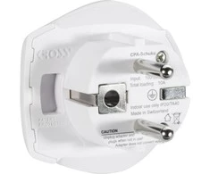 Segula „SKROSS Single Adapteris Europe“, kelioninis adapteris iš viso pasaulio į CEE 7/4-out
