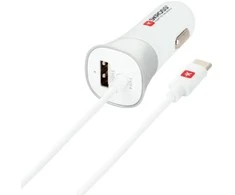 SKROSS DC29C USB automobilinis įkroviklis ir C tipo įkrovimo automobilinis adapteris