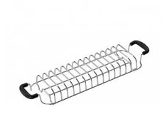Virtuvės Prietaiso Priedas - SMEG TSBW02 Plieninė Grilis 388x103x51mm